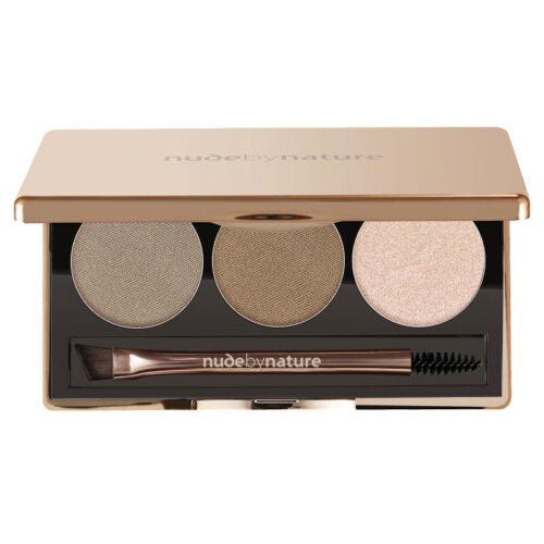 Nude By Nature Natural Definition Brow Palette 01 Blonde - OhYouLuckyDuck.com.au