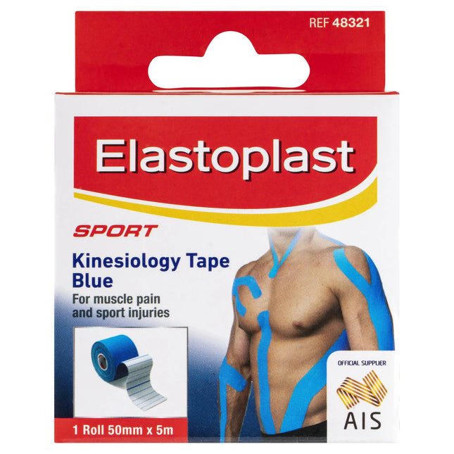 Elastoplast Sport Kinesiology Tape Black 1 Roll 50mm x 5m - OhYouLuckyDuck.com.au
