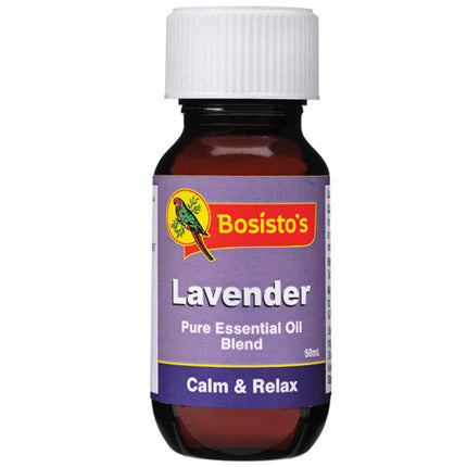 Bosistos Lavender Essential Oil Blend 50ml - OhYouLuckyDuck.com.au