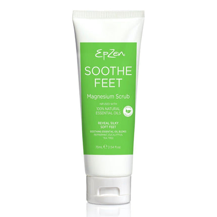 Epzen Soothe Feet Magnesium Scrub 75ml - OhYouLuckyDuck.com.au
