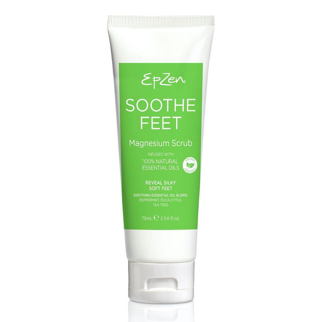 Epzen Soothe Feet Magnesium Scrub 75ml - OhYouLuckyDuck.com.au