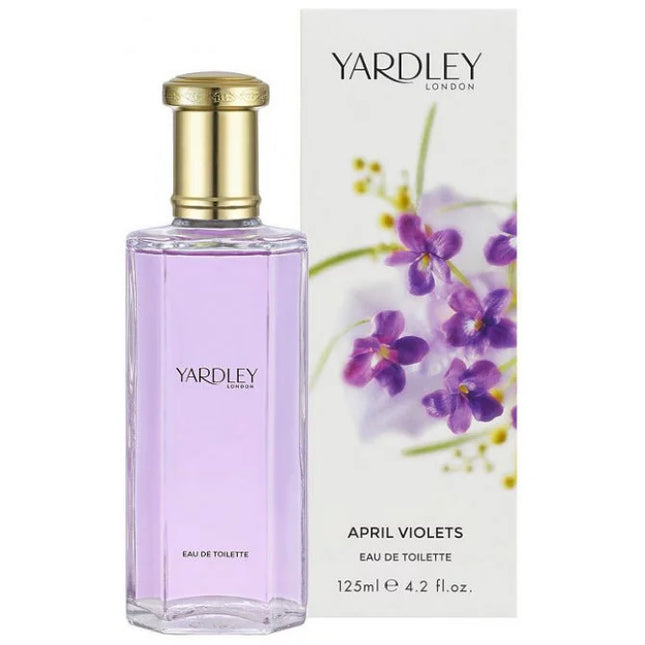 Yardley April Violets EDT 125Ml - OhYouLuckyDuck.com.au
