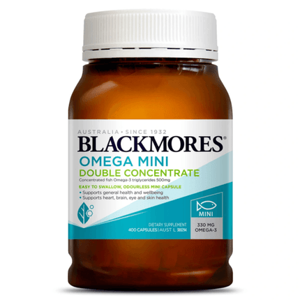 Blackmores Odourless Fish Oil 400 Mini Capsules - OhYouLuckyDuck.com.au