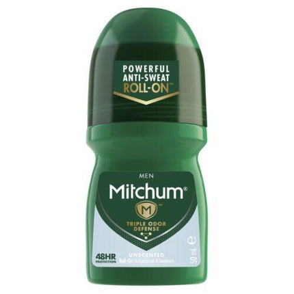 Mitchum Men Roll On Unscented 50ML - OhYouLuckyDuck.com.au