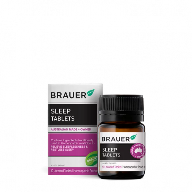 Brauer Sleep Tablet 60 Vile - OhYouLuckyDuck.com.au