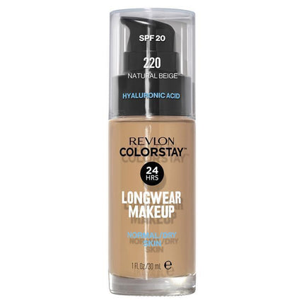 Revlon ColorStay Foundation With Skincare Norm/Dry Natural Beige - OhYouLuckyDuck.com.au