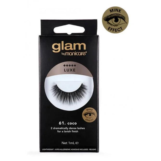 Manicare Glam 61. Coco Luxe Lashes - OhYouLuckyDuck.com.au