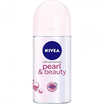 Nivea Women Anti-Perspirant Aerosol Roll On Pearl & Beauty 50ML - OhYouLuckyDuck.com.au