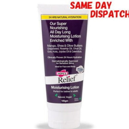 Hope's Relief Moisturising Lotion 145G - OhYouLuckyDuck.com.au
