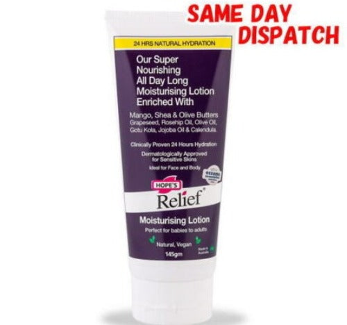 Hope's Relief Moisturising Lotion 145G - OhYouLuckyDuck.com.au
