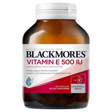Blackmores E 500IU 150 Capsules - OhYouLuckyDuck.com.au