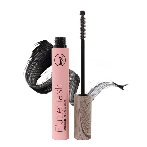 Raww Flutter Lash Lengthening Mascara With Argan Oil Carbon - OhYouLuckyDuck.com.au
