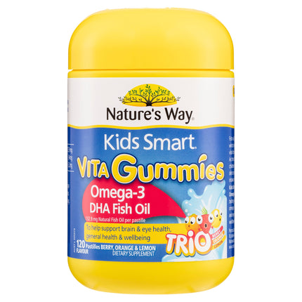 Nature's Way Kids Smart Vita Gummies Omega 120