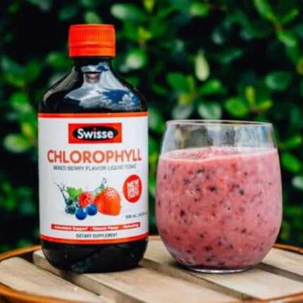 Swisse Ultiboost Chlorophyll Mixed Berry 500mL - OhYouLuckyDuck.com.au