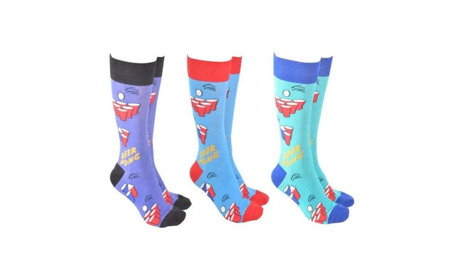 Sock Society Beer Pong Crew Socks