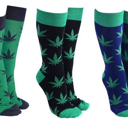 Sock Society Green Buddy Novelty Crew Socks
