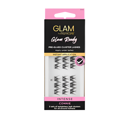 Glam Pre Glued Cluster Lash Connie