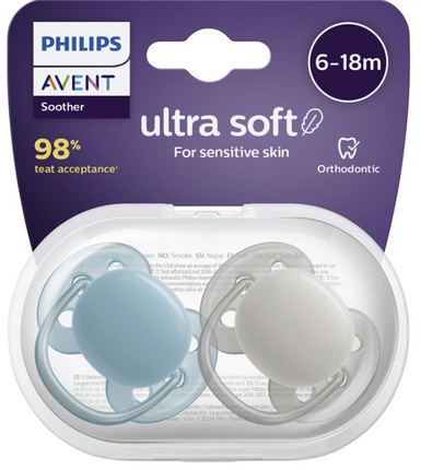 Avent Soother Ultra Soft 6-18M