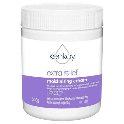 Kenkay Derma Extra Relief Cream 500G - OhYouLuckyDuck.com.au