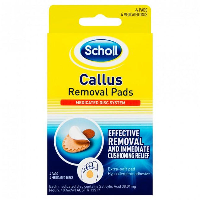 Scholl Callus Removal Pads - OhYouLuckyDuck.com.au