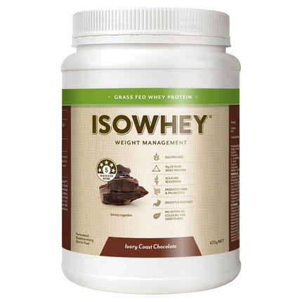 Isowhey Ivory Coast Chocolate Powder 672g