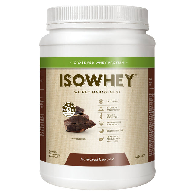 Isowhey Ivory Coast Chocolate Powder 672g