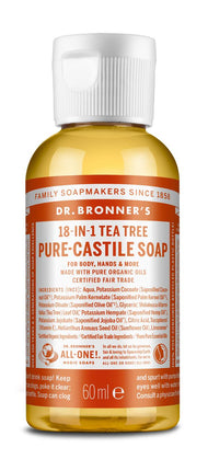 Dr. Bronner's Rose Pure Castile Soap 237ML