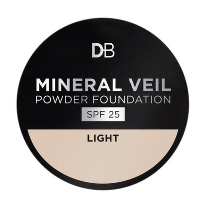 DB Cosmetics Mineral Veil Powder Foundation Light - OhYouLuckyDuck.com.au