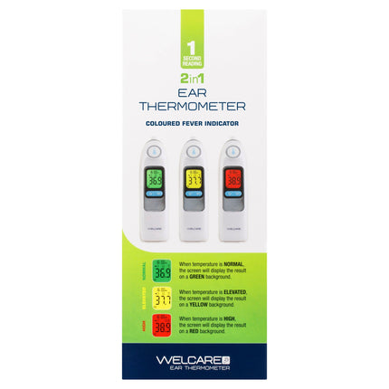 Welcare Ear Thermometer 2In1