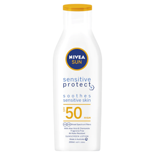 Nivea Sun Sensitive Protect SPF50+ Lotion 200ML
