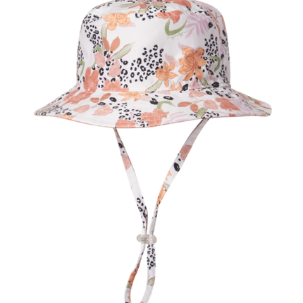 Millymook Girls Bucket Hat Bonnie Cream Size S