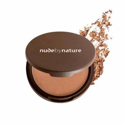 Nude By Nature Mineral Cover Pressed Powder Dark 10g - OhYouLuckyDuck.com.au