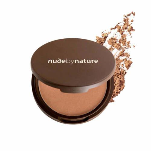Nude By Nature Mineral Cover Pressed Powder Dark 10g - OhYouLuckyDuck.com.au