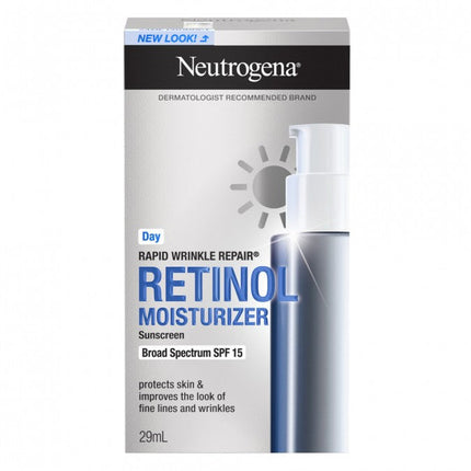 Neutrogena Rapid Wrinkle Repair SPF15 Moisturiser - 29mL - OhYouLuckyDuck.com.au