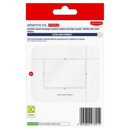 Elastoplast Sensitive XXL 5 Pack - OhYouLuckyDuck.com.au