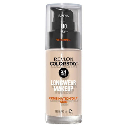 Revlon ColorStay Foundation With Skincare Combination Oily Ivory - OhYouLuckyDuck.com.au