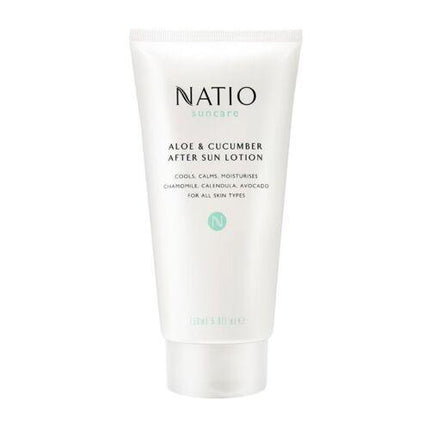 Natio Suncare Aloe & Cucumber After Sun Lotion 150ml - OhYouLuckyDuck.com.au