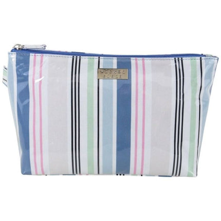 Wicked Sista Anderson Stripe Large Luxe Waterproof Cosmetic Makeup Bag Multicolour 30cm X 17cm X 10cm