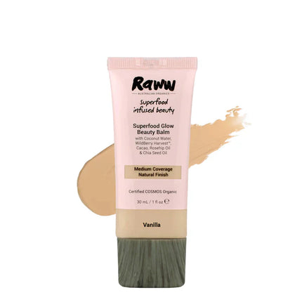 Raww Superfood Glow Beauty Balm Cream Vanilla - OhYouLuckyDuck.com.au