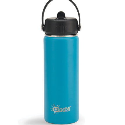 Cheeki  Insulated Adventure Bottle Aqua 600ML