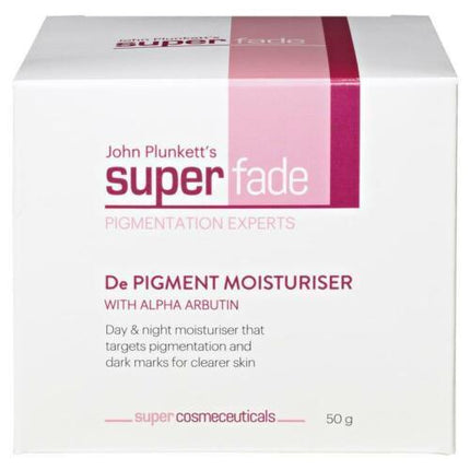 John Plunketts SuperFade De Pigment Moisturizer 50G - OhYouLuckyDuck.com.au