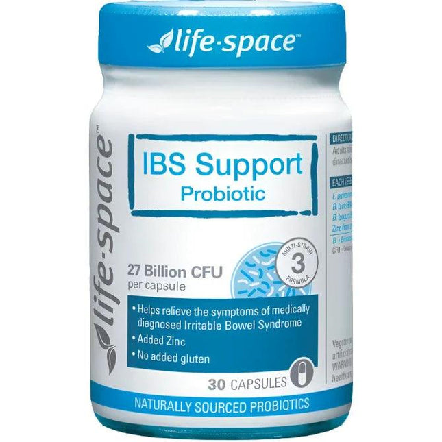Life-Space IBS Support Probiotic 30 Capsules - OhYouLuckyDuck.com.au