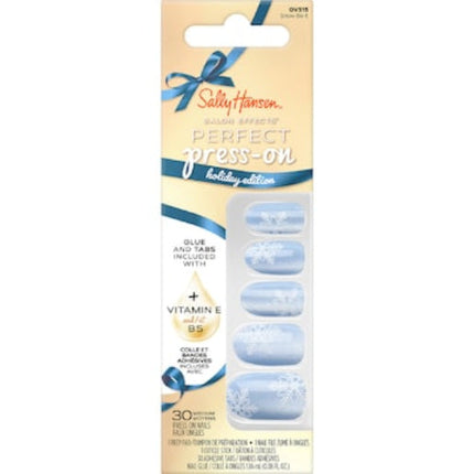 Sally Hansen Salon Effects Perfect Press On Nails Snow Be It 30 pack