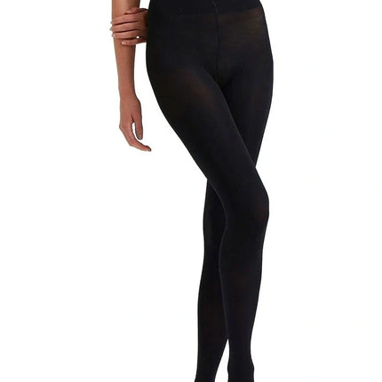 Ambra Velvet Matte 80D Tights In Black X-Tall