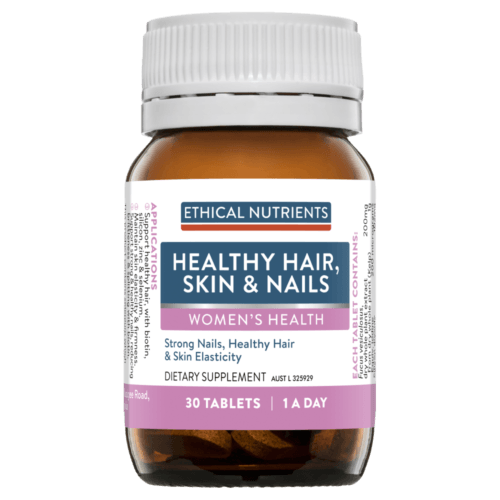 Ethical Nutrients Healthy Hair Skin & Nails 30 Tablets - OhYouLuckyDuck.com.au