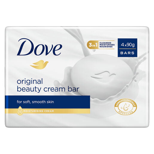 Dove Beauty Cream Bar Original 90G 4 Pack