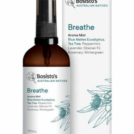 Bosistos Native Breathe Aroma Mist 100ml - OhYouLuckyDuck.com.au