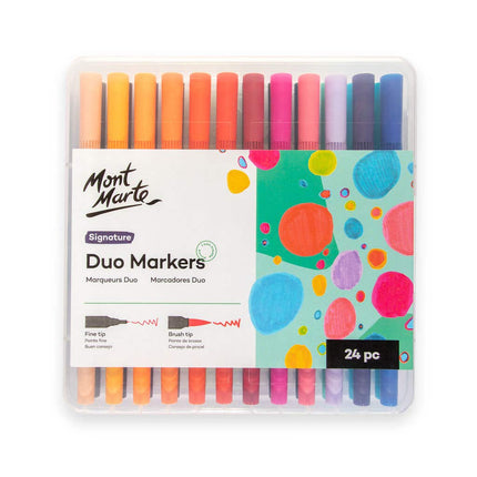 Mont Marte Duo Markers Signature - 24 Piece