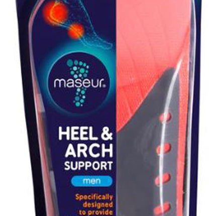 Maseur Footcare Heel & Arch Support Men