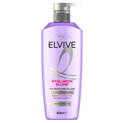 Loreal Paris Elvive Hyaluron Plump Conditioner for Dehydrated Hair 800ml